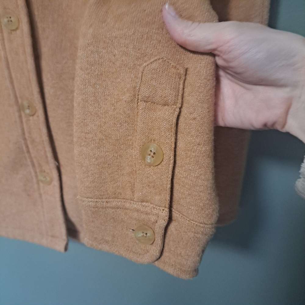 J. Crew Wool Shirt Jacket Tan Small NWOT - Picture 9 of 9
